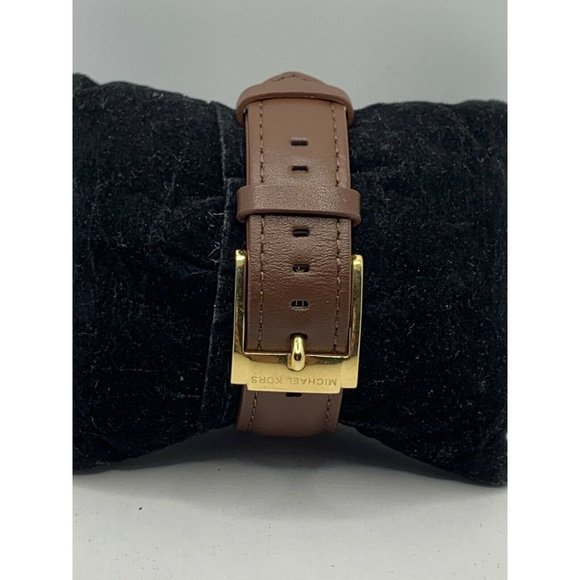 Michael Kors MK5354 Women\'s Brown Leather Analog G main image 9